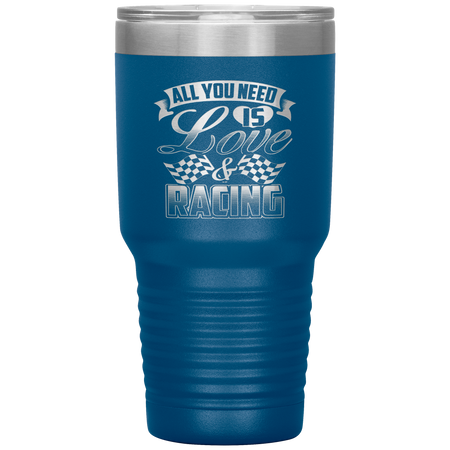All You Need Is Love And Racing Tumblers