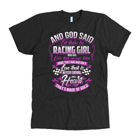 And God Said Let There Be Racing Girl!