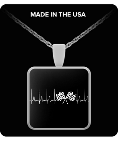 A Must Have - Racing Heartbeat Necklace New