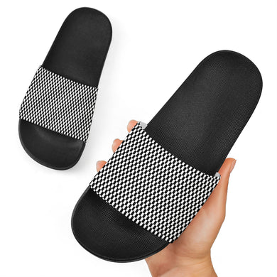 Racing Checkered Slide Sandals