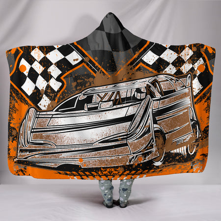 Dirt Track Racing Hooded Blanket With FREE SHIPPING TODAY!
