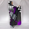 Racing Hooded Blanket Purple With FREE SHIPPING TODAY!