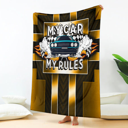 My Car My Rules Blanket