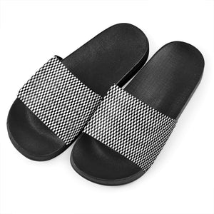 Racing Checkered Slide Sandals
