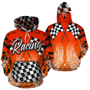 Racing All Over Print Hoodie With FREE SHIPPING TODAY!