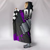 Racing Hooded Blanket Purple With FREE SHIPPING TODAY!