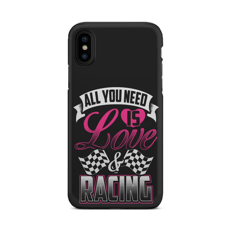 All You Need Is Love And Racing Phone Case!