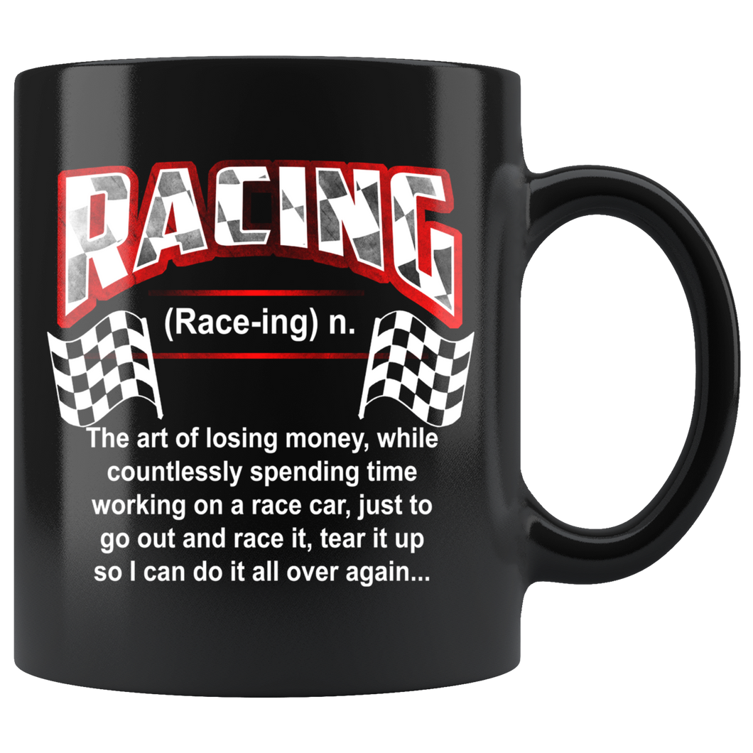 Racing Meaning Mug!