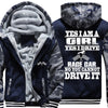 Superwarm Yes I'm  Girl Yes I Drive A Race Car Jackets With FREE SHIPPING!